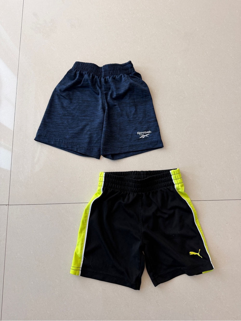 Reebok & PUMA Kids Athletic Shorts Bundle 2T